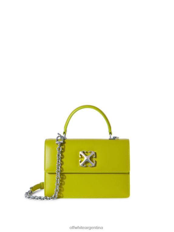 Off White mujer Bolso de hombro con cadena en verde jitney 1.4 HZT48601 HZT48601 Moda Zapatos Off White Off White Argentina Descuento por volumen en todos los zapatos Off White