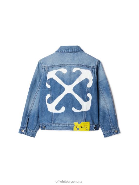 Chaqueta vaquera off white clearance